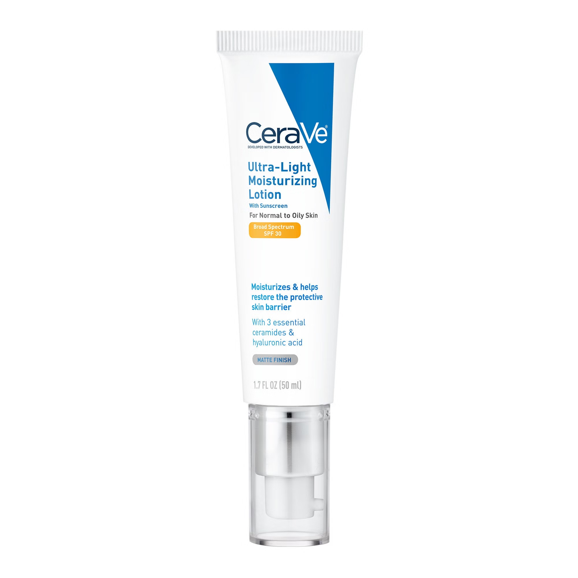 CeraVe, Ultra-Light Moisturizing Lotion for Face, Broad Spectrum SPF 30
