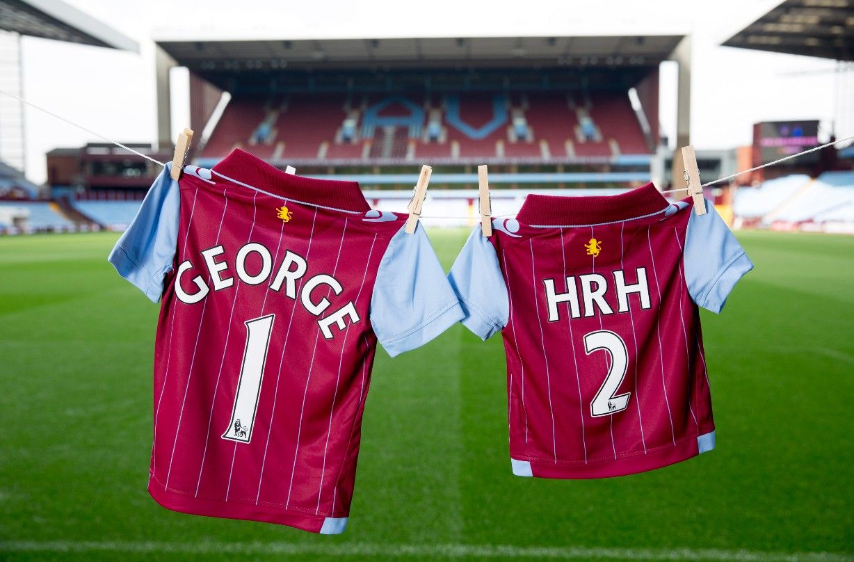 Prince George HRH football kits