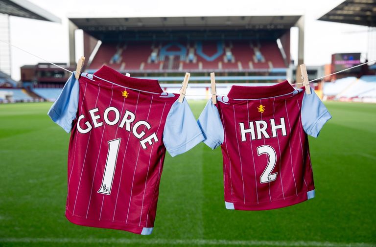 Prince George HRH football kits
