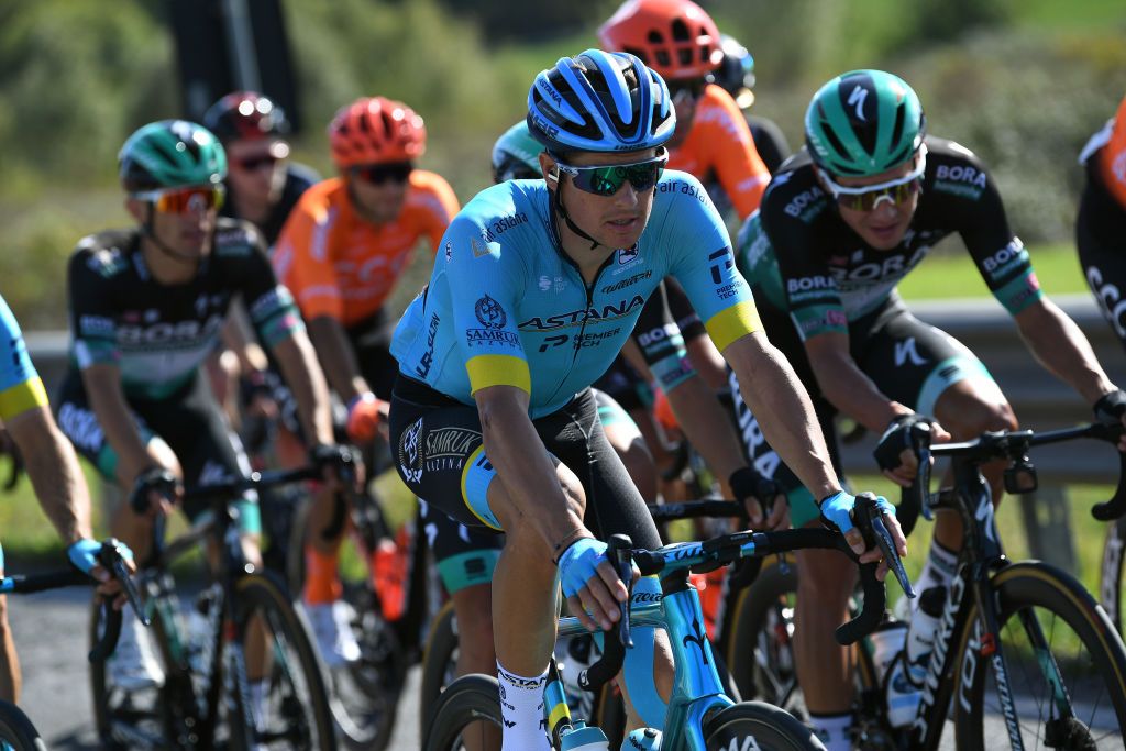 Jakob Fuglsang during stage 11 at the Giro d'Italia