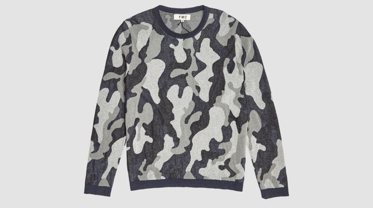 crew knit sweatshirt