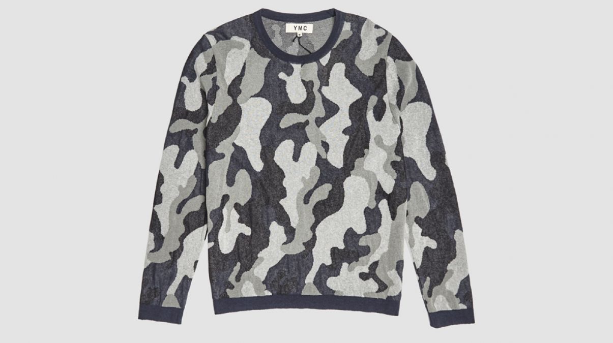 crew knit sweatshirt