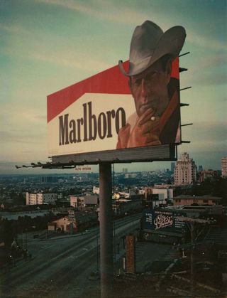 Dead Man Smoking, LA, 1977, by Wim Wenders