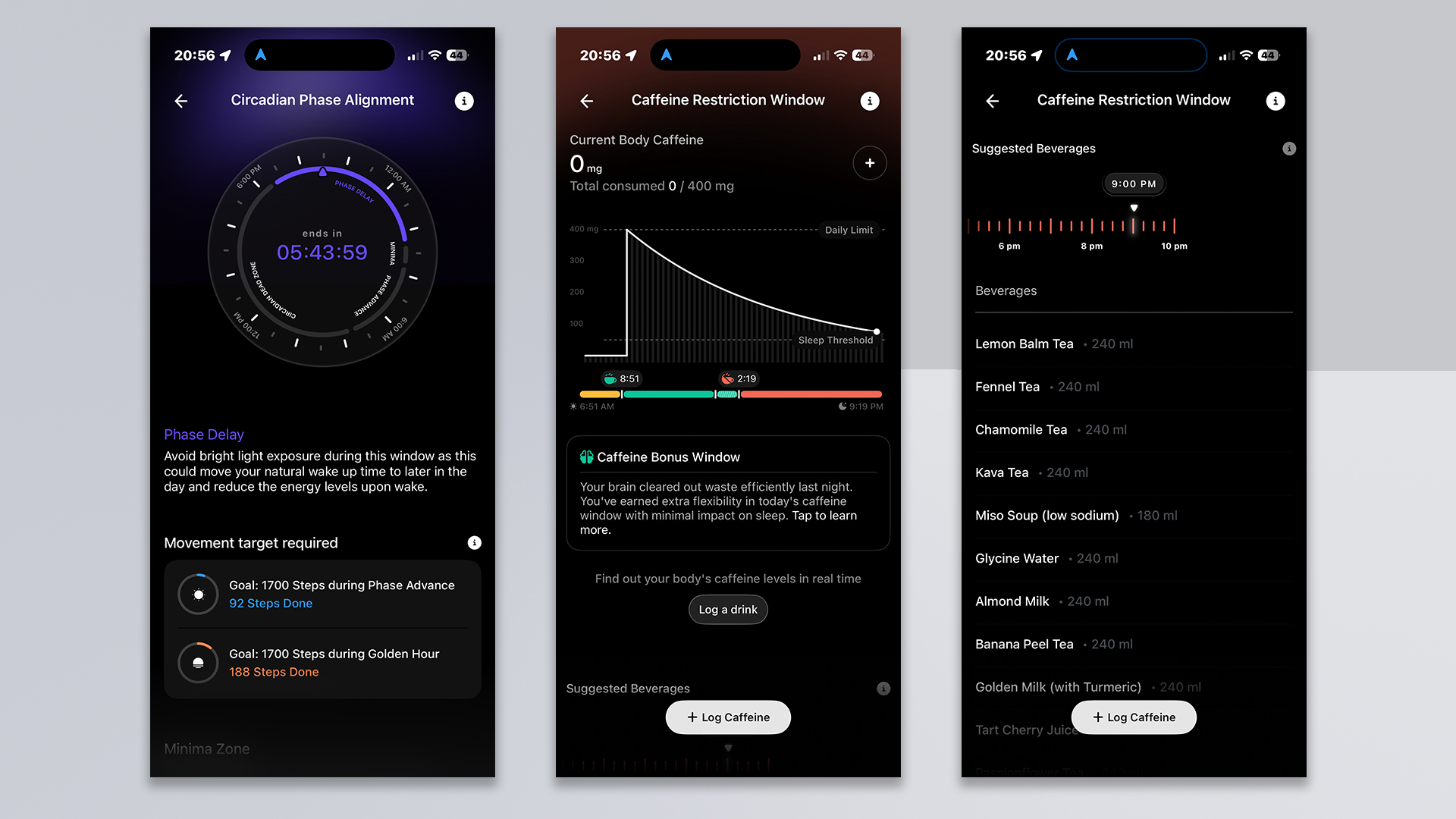 Ultrahuman app screenshots