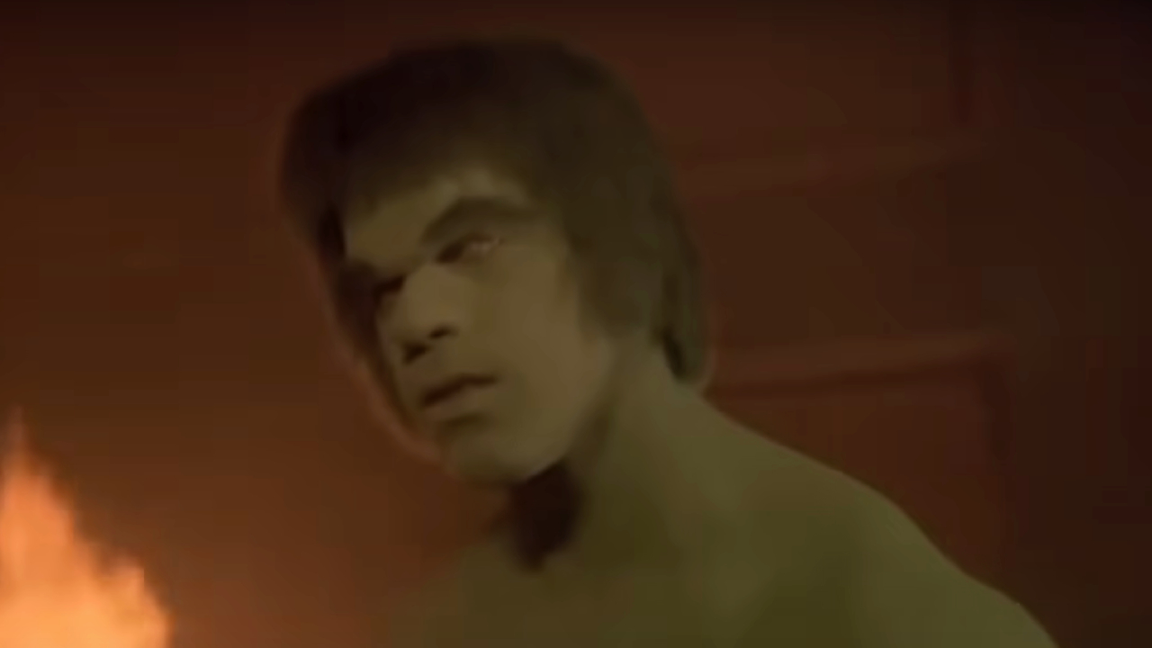 Lou Ferrigno as Hulk on The Incredible Hulk