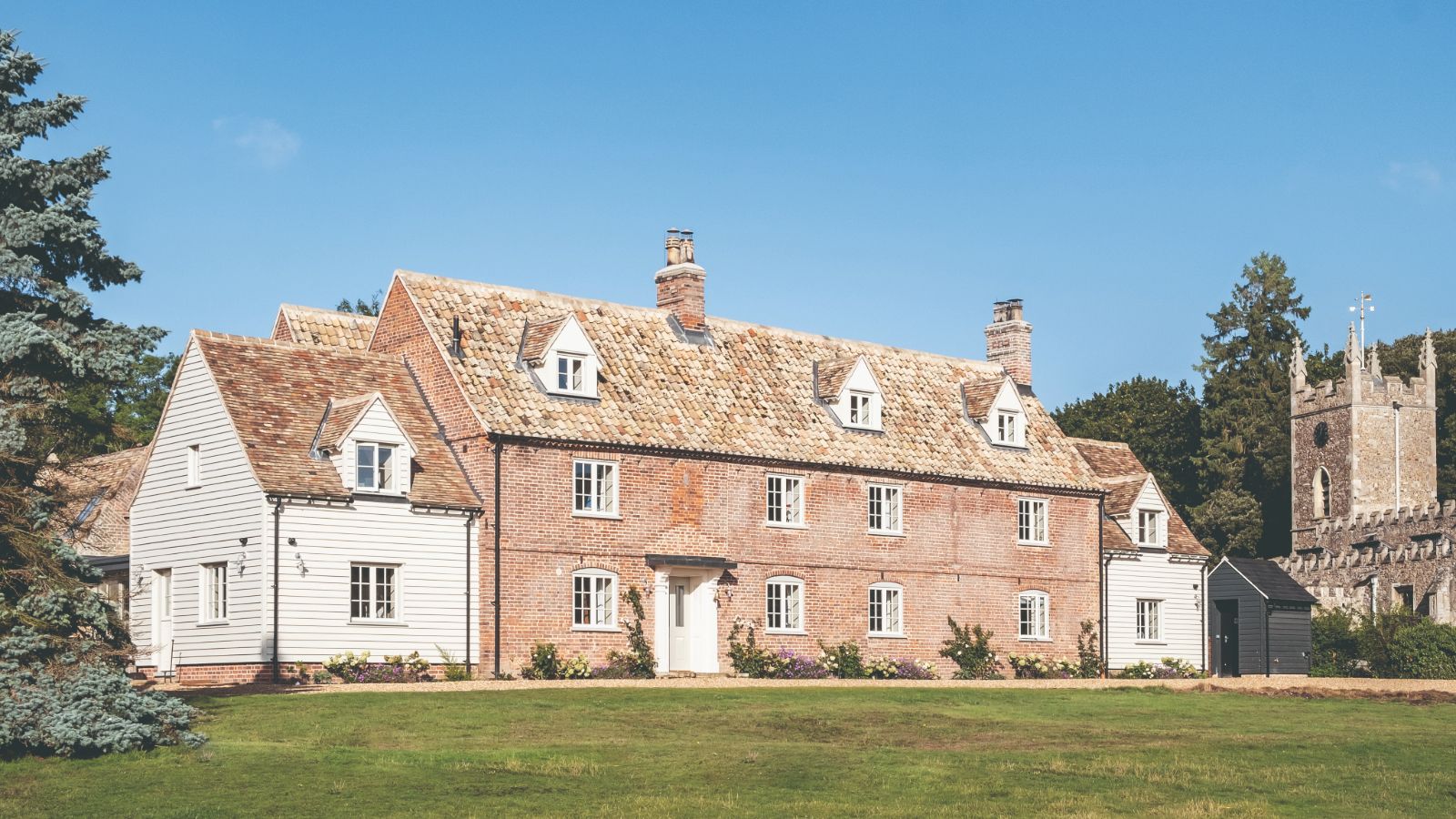'We were bonkers': Couple transform run-down Grade II-listed property into a charming, energy-efficient home with swimming pool