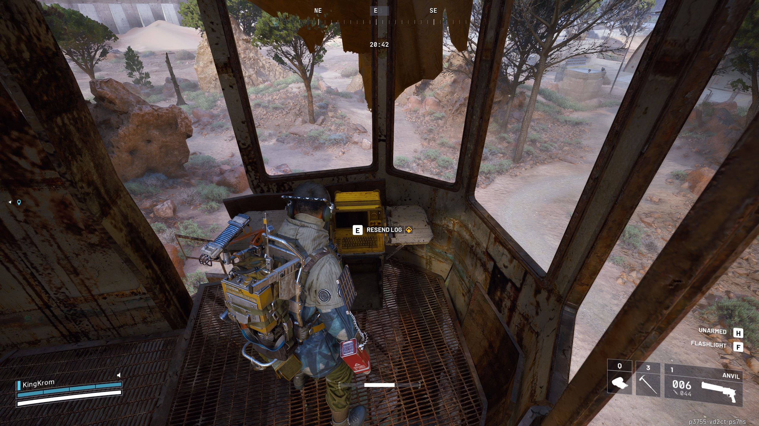 Arc Raiders Dust on the Wires - Tower terminal