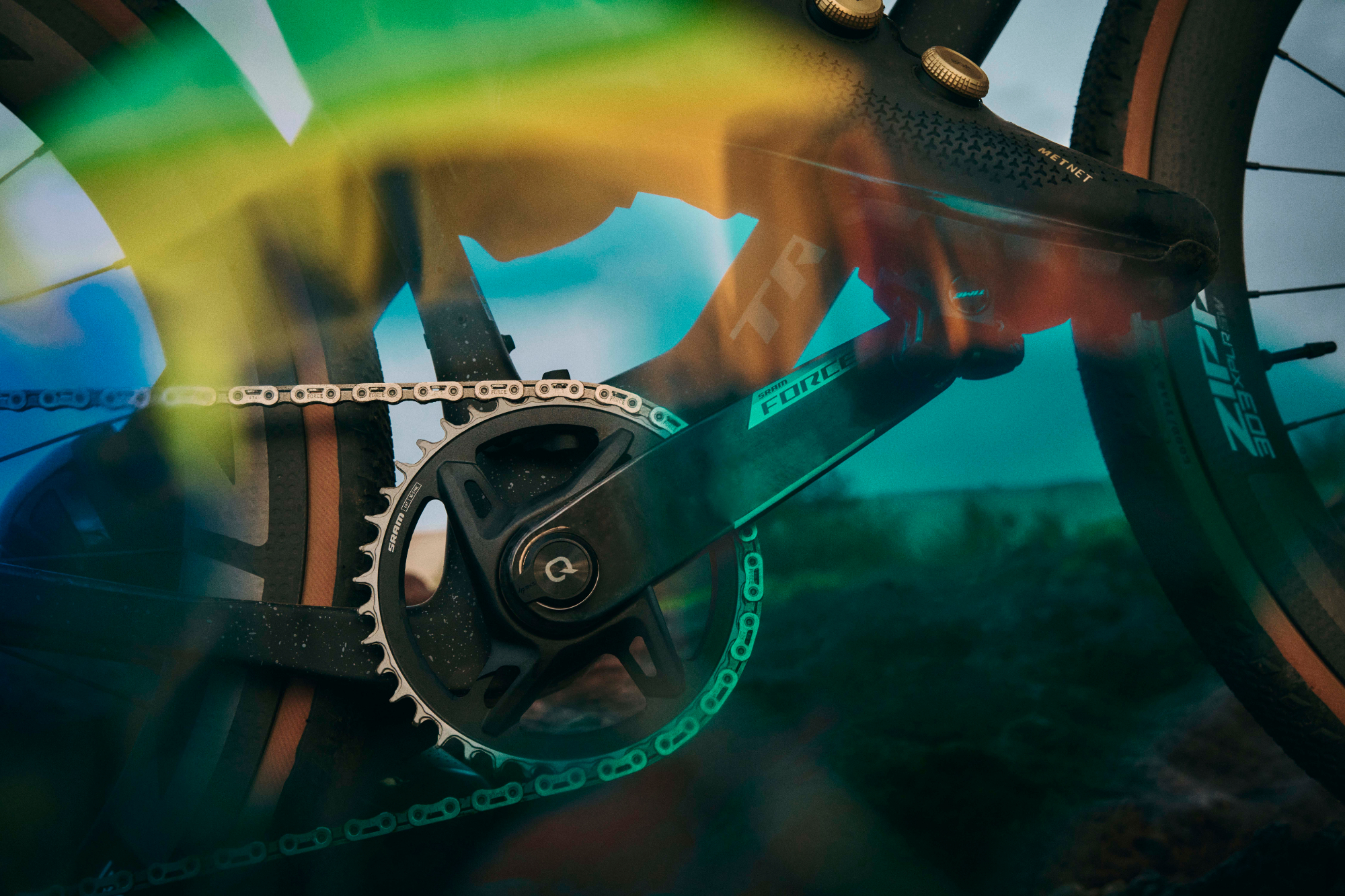 Sram's Force AXS XPLR chainset