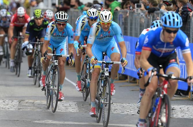 Astana worked for Borut Bozic in the sprint