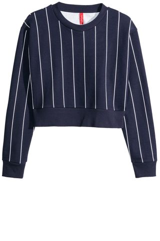 H&M Cropped Sweatshirt, £14.99