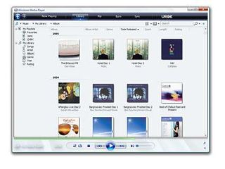 Media Player 11 URGE music service (Image courtesy Microsoft)