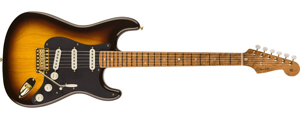 Fender American Custom Telecaster NOS Stratocaster Wide-Fade Chocolate Two-Color Sunburst