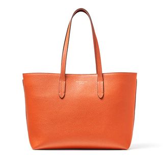 East West Leather Tote Bag