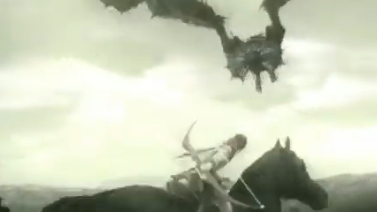 The unused colossus, Roc, in Shadow of the Colossus