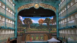 Garden Stage in the Imagination Garden aboard the Disney Adventure