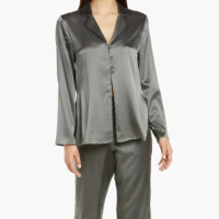 SKIMS Stretch Silk Pajama Top