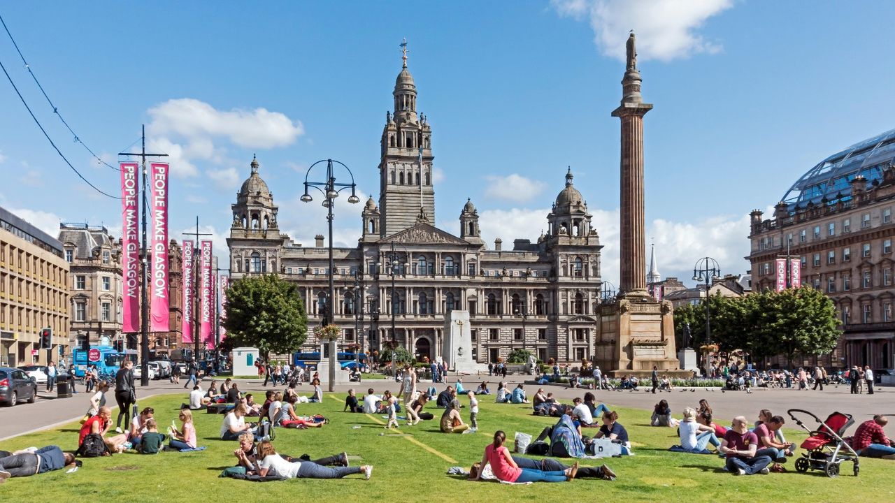 George Square in Glasgow 