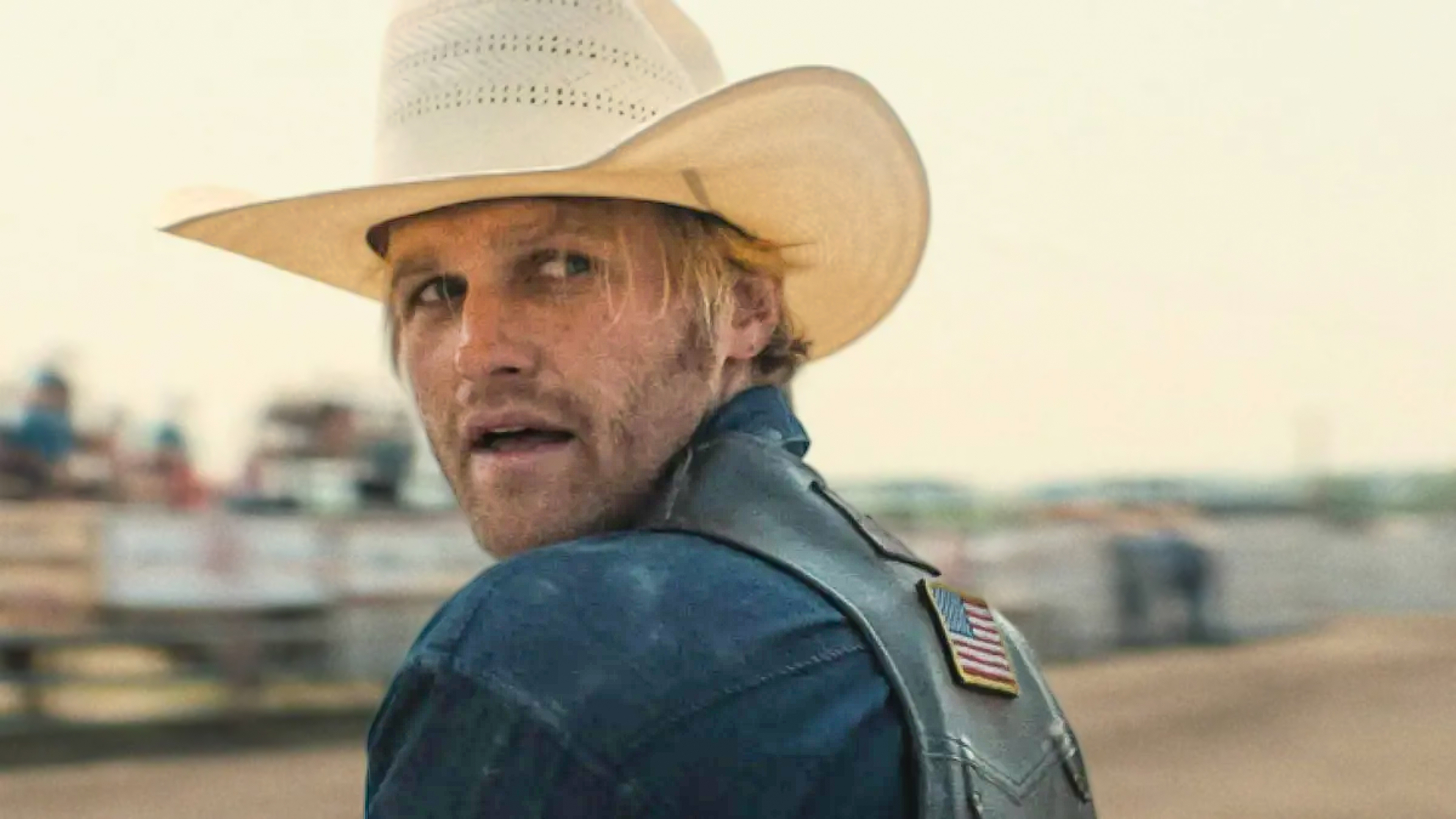Wyatt Russell in &quot;Broke&quot; film poster (2025)