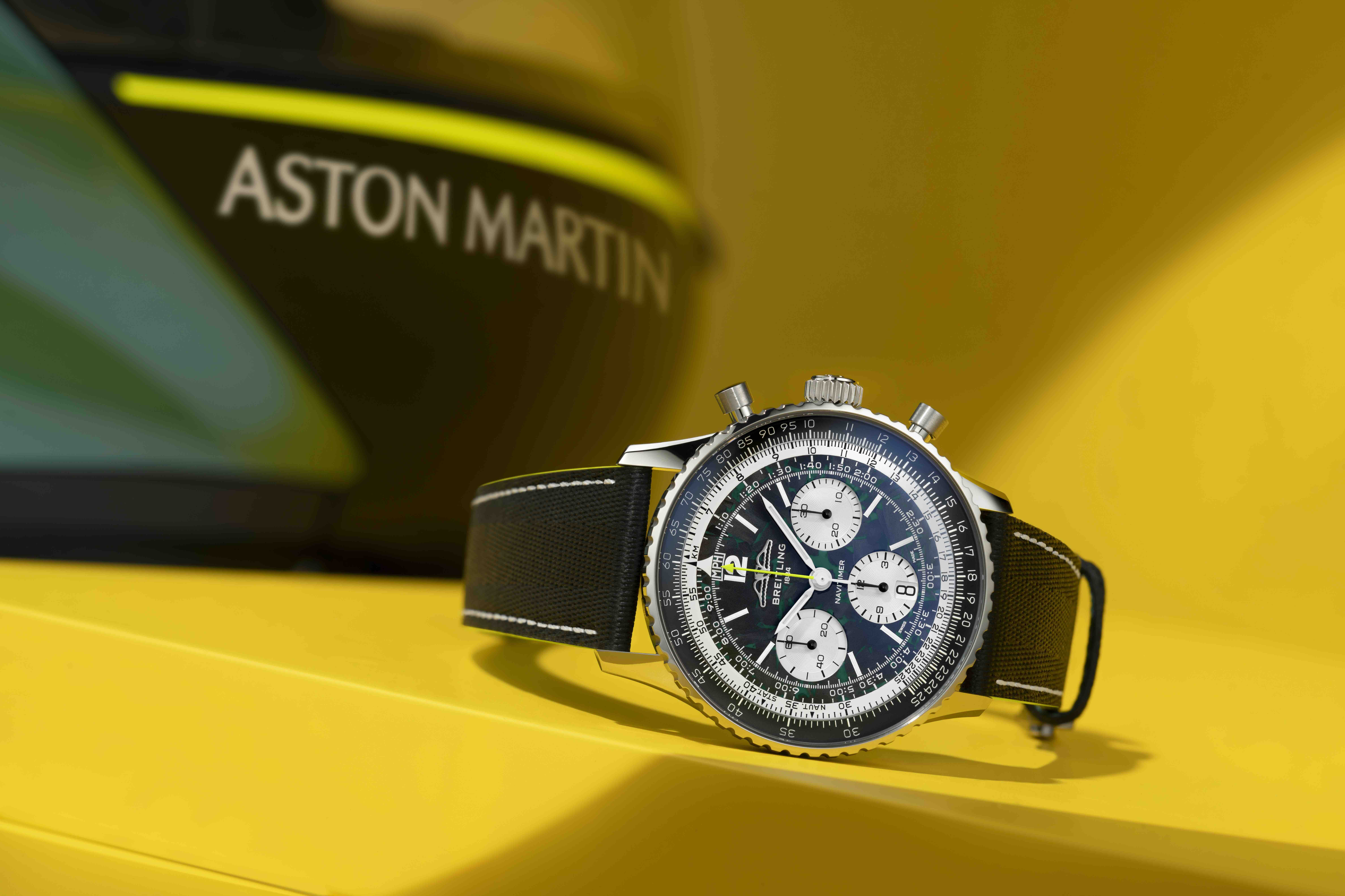 The Navitimer B01 Chronograph 43 Aston Martin Formula One&amp;trade; Team