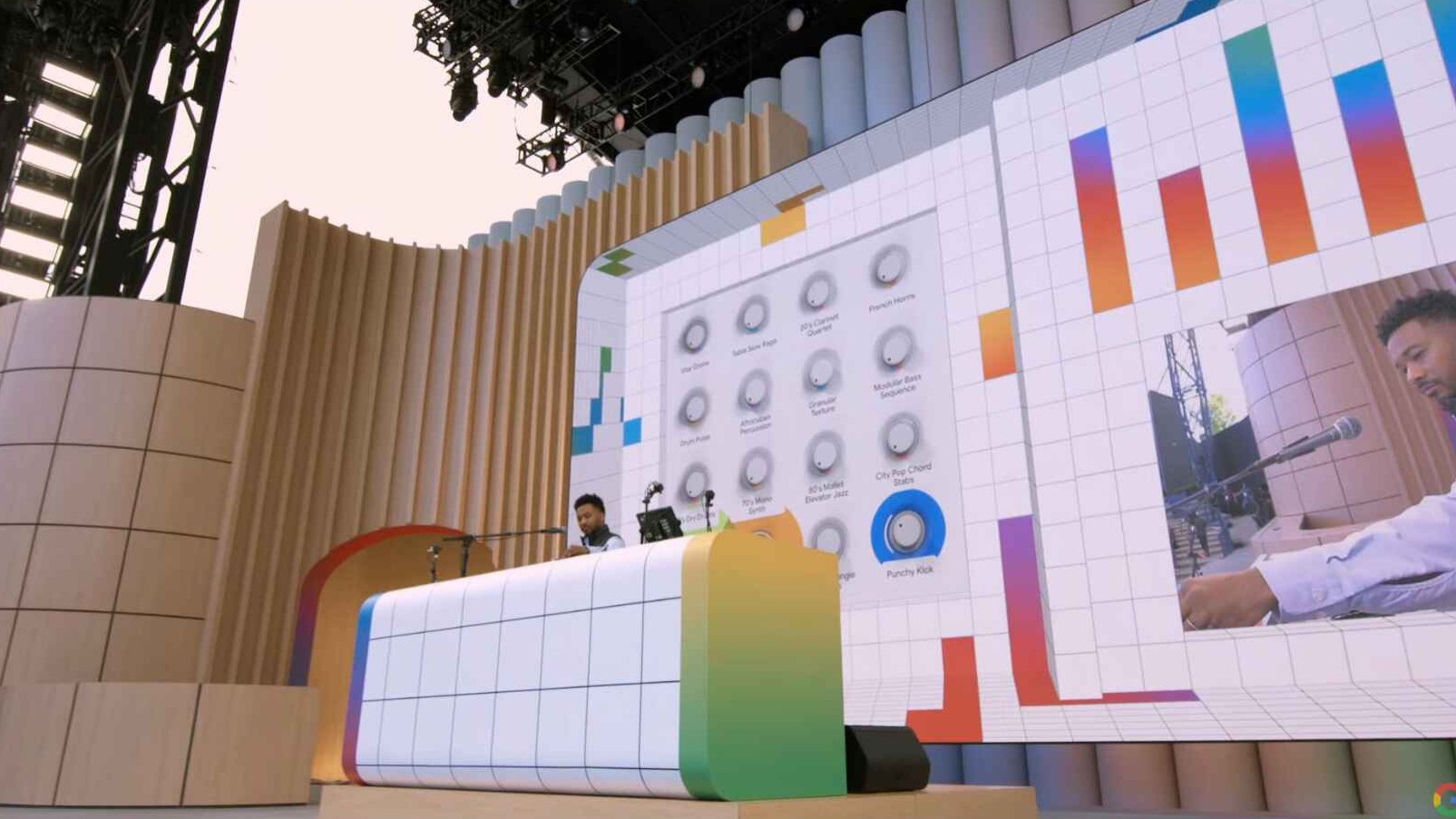 Toro y Moi on stage at I/O 2025
