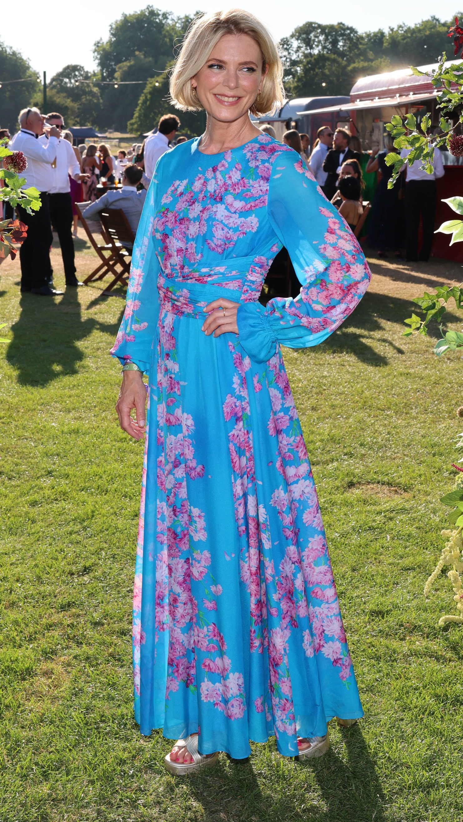 Emilia Fox joins Audi at the Henley Festival 2026 on July 11, 2026 in Henley-on-Thames