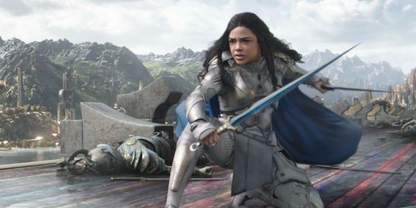 Valkyrie in thor: ragnarok