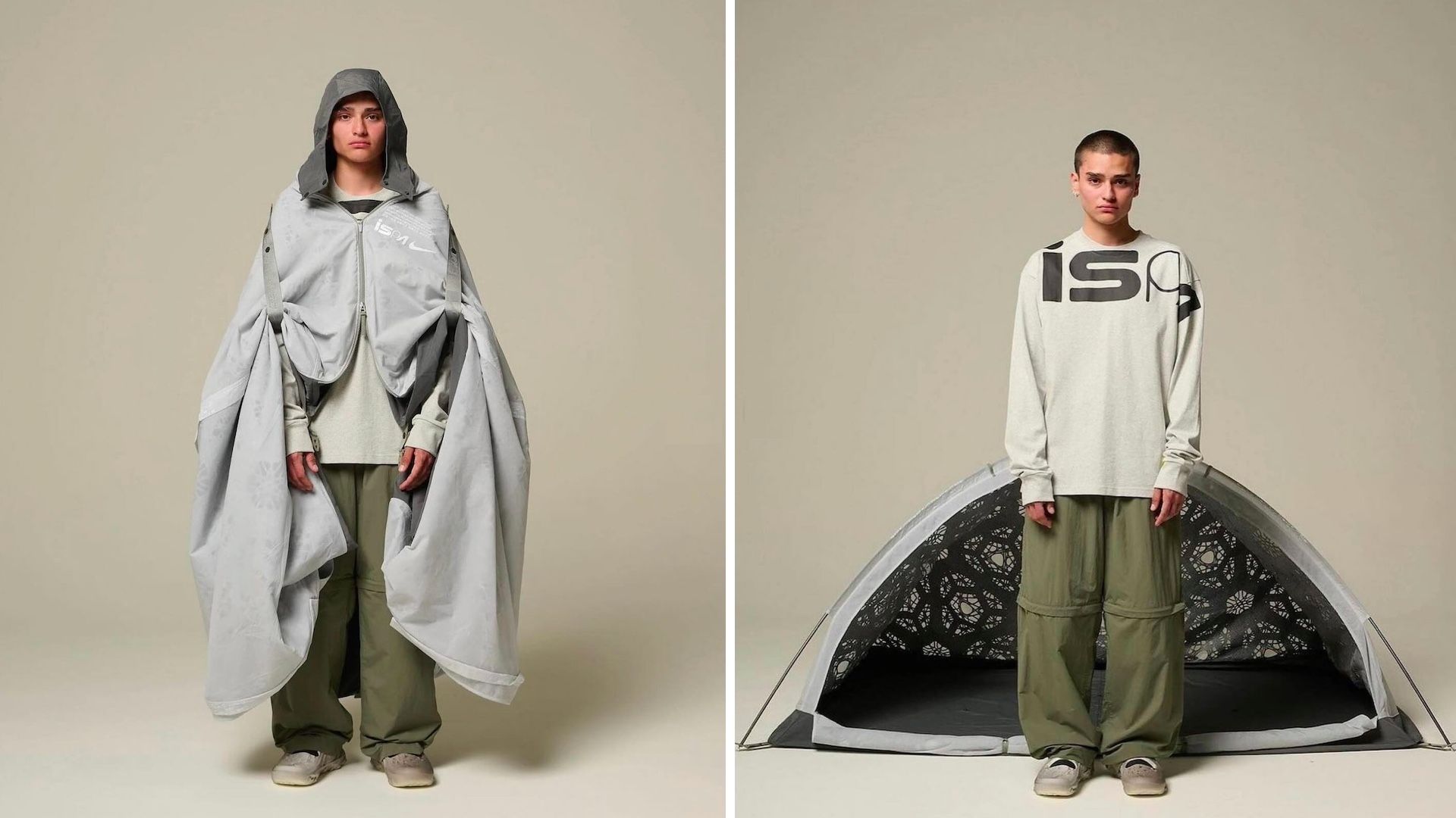 Nike ISPA morph Poncho アウトドア用シェルター This Nike ISPA Poncho Turns Into a Tent | Hypebeast