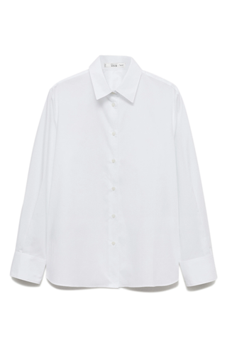 Mango Relaxed Fit Button-Up Shirt