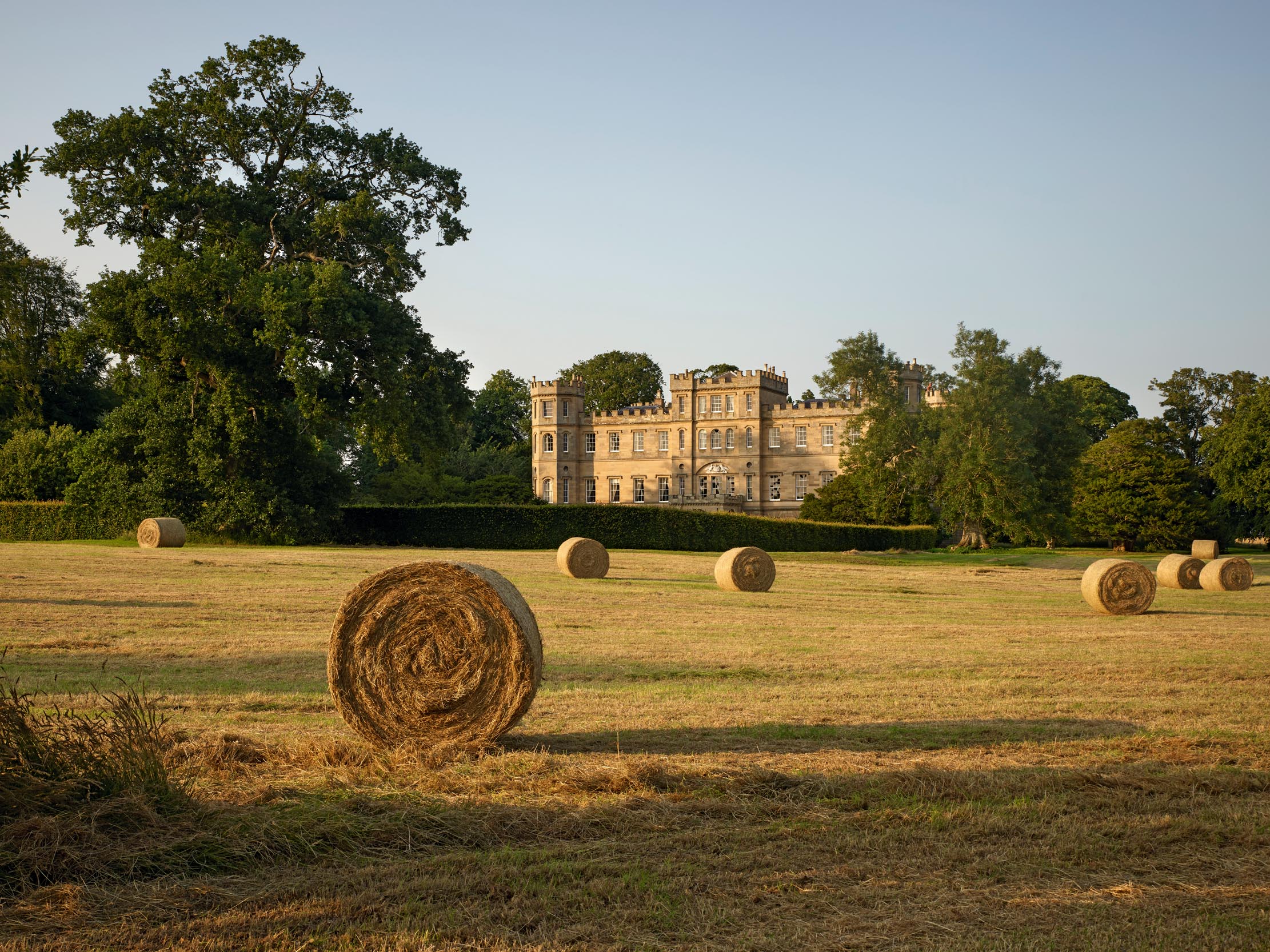 Wedderburn Castle, ©Paul Highnam for Country Life. Fig 1: The central block of the main façade of Wedderburn Castle is derived from the east gate of Diocletian’s palace at Split, Croatia.