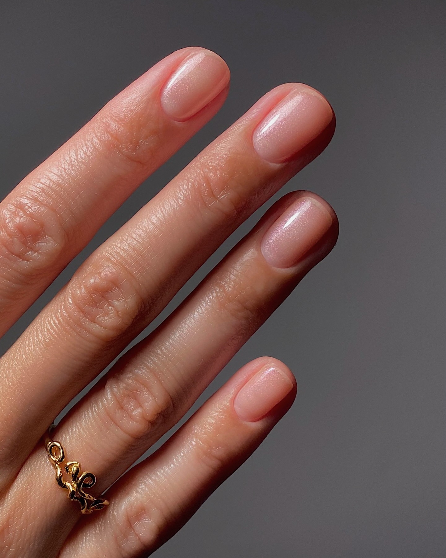 A manicure by @matejanova using manucurist active plump and active smooth 02