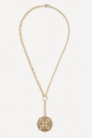 18ct Gold Love Pendant Necklace