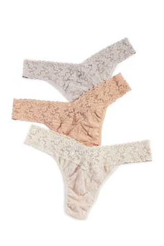 Hanky Panky Women's Signature Lace Original Rise 3 Pack (Was $72) 