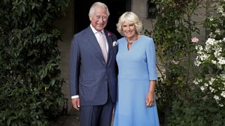 HRH Prince Charles, Prince of Wales and Her Royal Highness Camilla, Duchess of Cornwall pose for an official portrait to celebrate Wales Week 2019