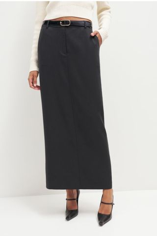 Reformation Cairo Mid Rise Maxi Skirt