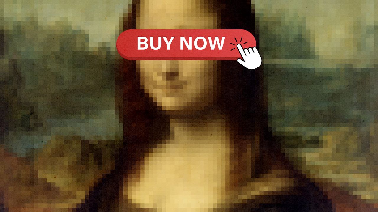 The Mona Lisa.