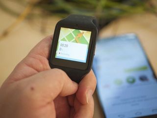 GPS tracking on the Sony SmartWatch 3