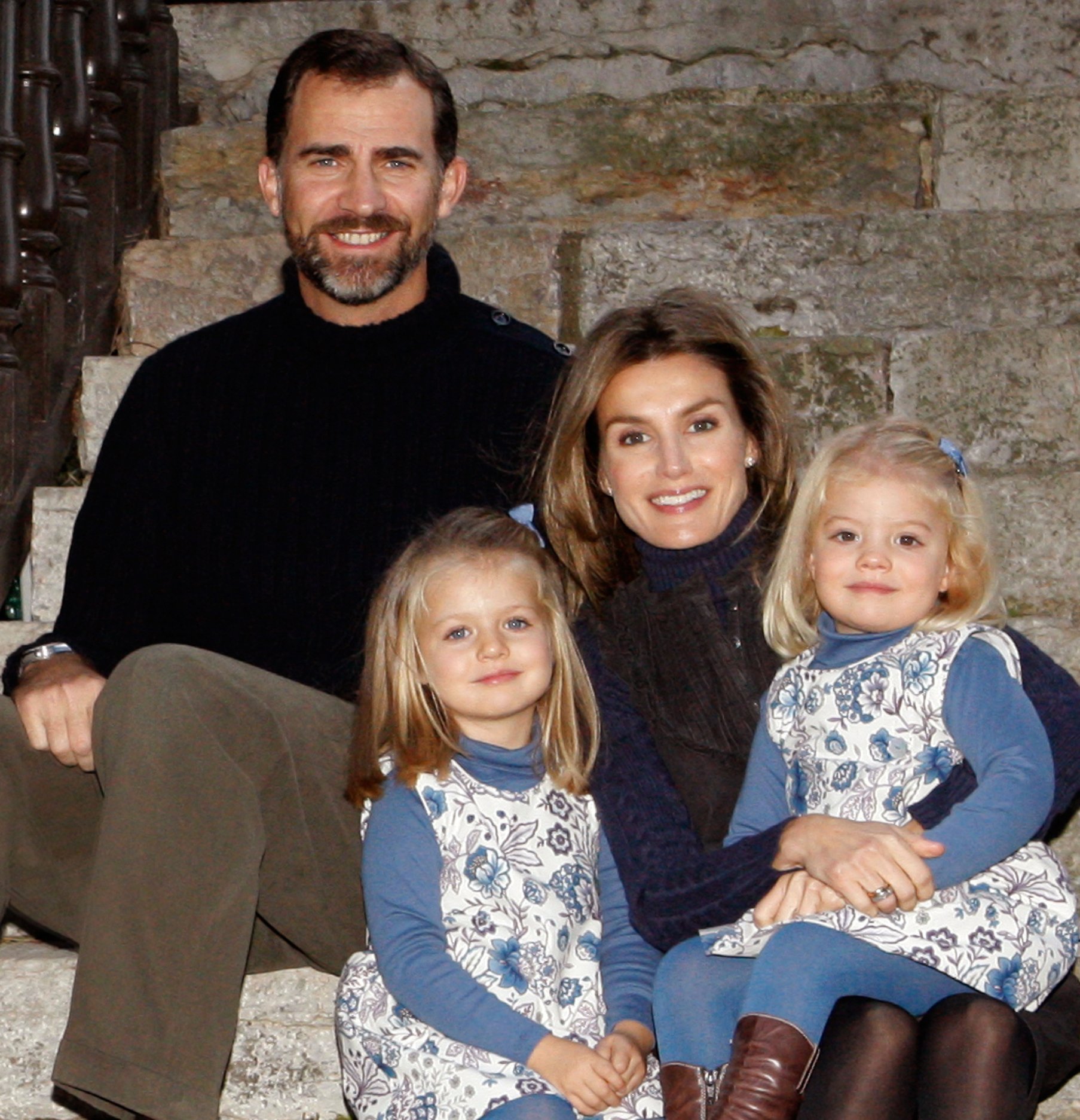 matching - spanish royal family