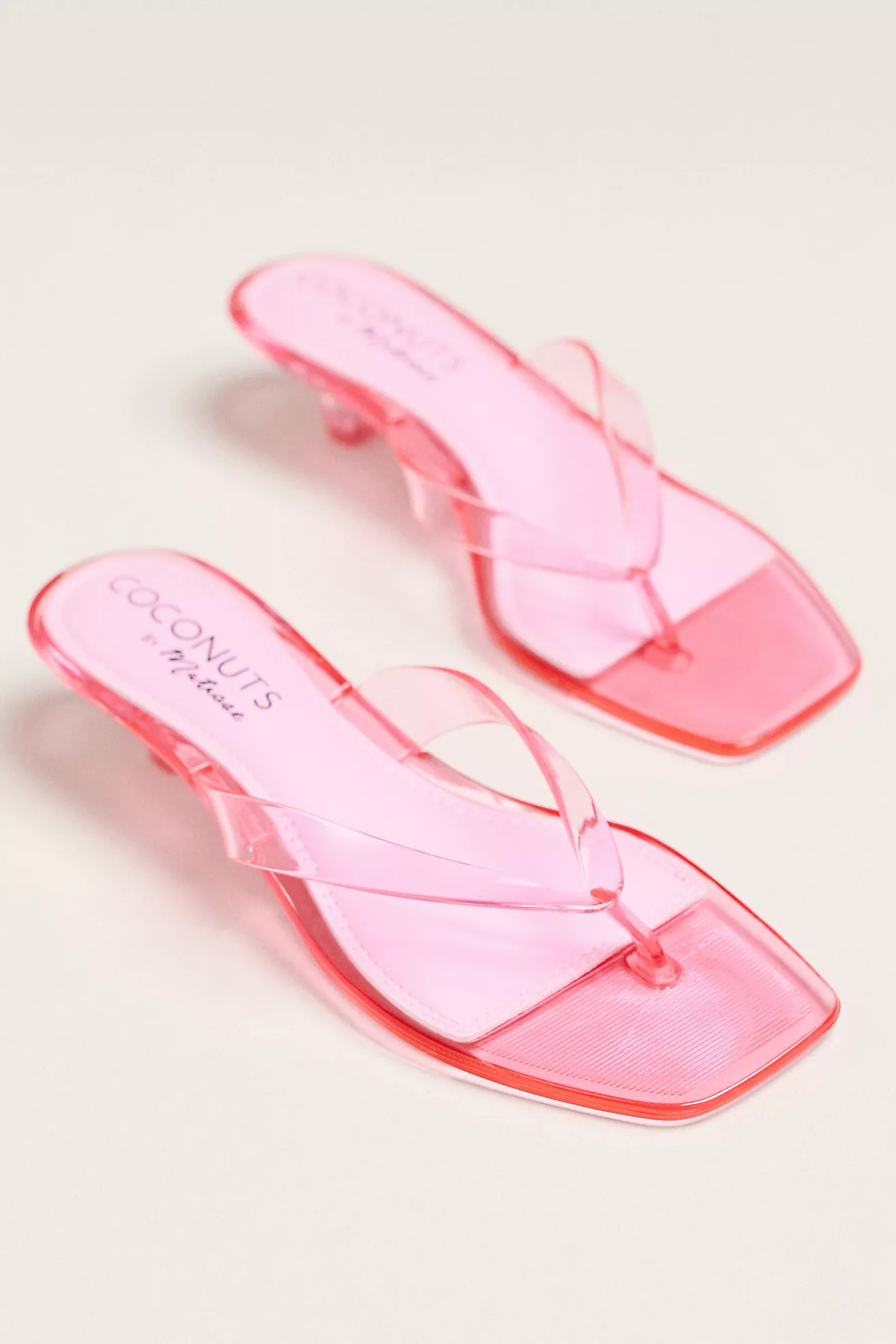 Matisse Margo Flip-Flop Kitten Heel Sandals