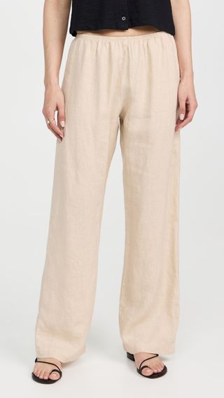 The Linen Simple Pants