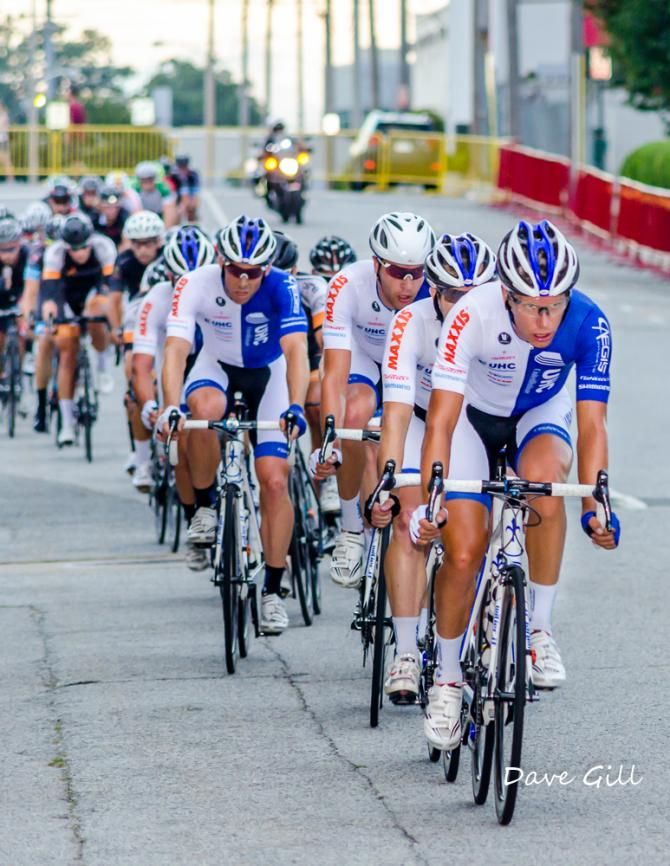 Once the break lapped the field, United Healthcare went straight to the front.