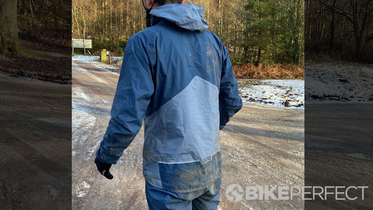 Gore C5 Gore-Tex Infinium Hybrid Hooded jacket and Paclite Trail shorts