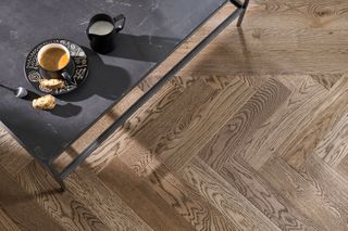 wooden flooring with underfloor heating