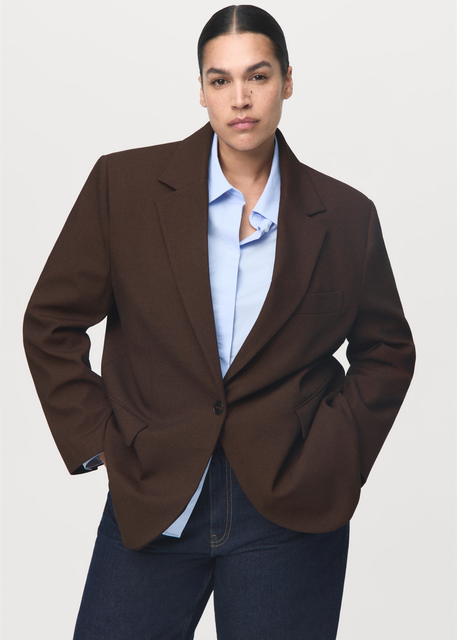 Straight-Fit Suit Blazer - Women | Mango Usa