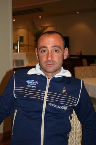Paolo Bettini chats with Cyclingnews at the Quick.Step training camp in Benecassim, Spain.