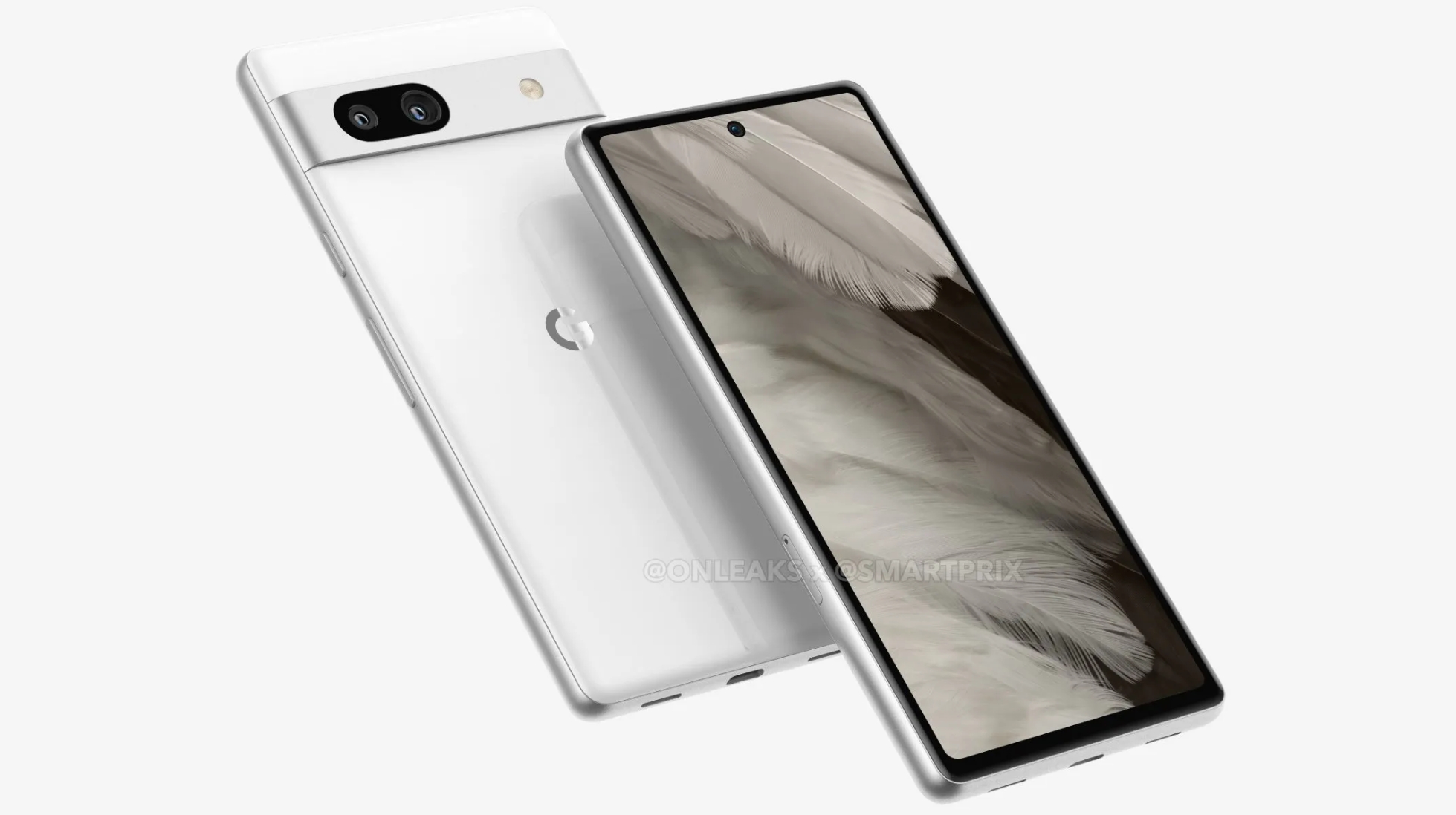 Render no oficial del Pixel 7a