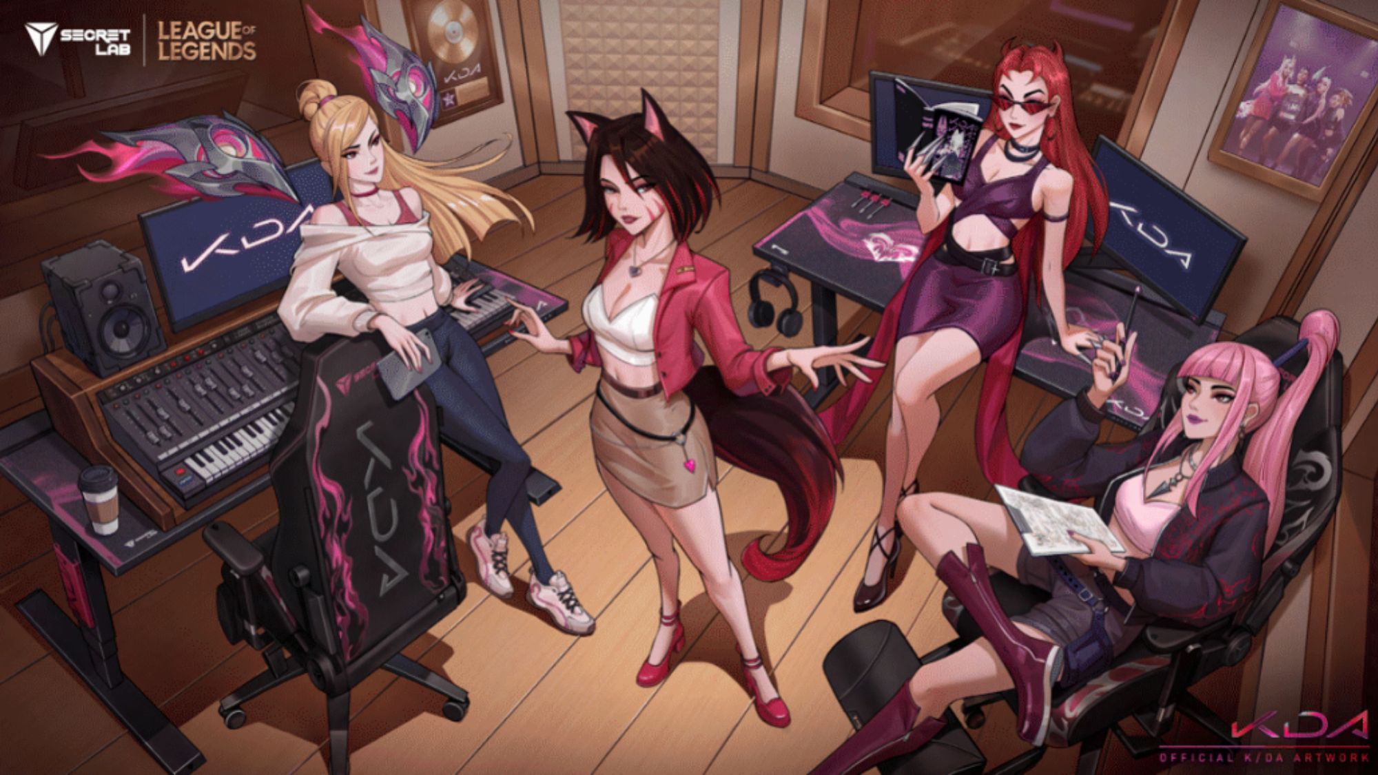 Secretlab x League of Legends K/DA