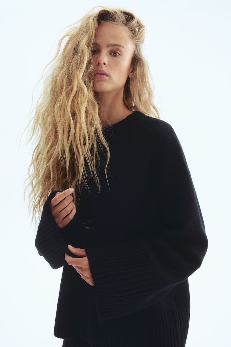 Cashmere-Blend Jumper