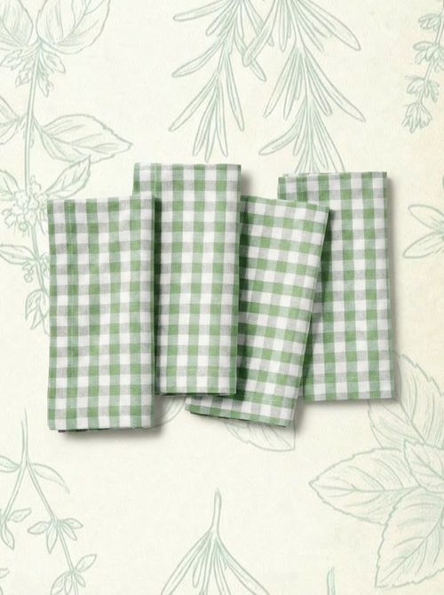 Gingham Napkins, Set of 4