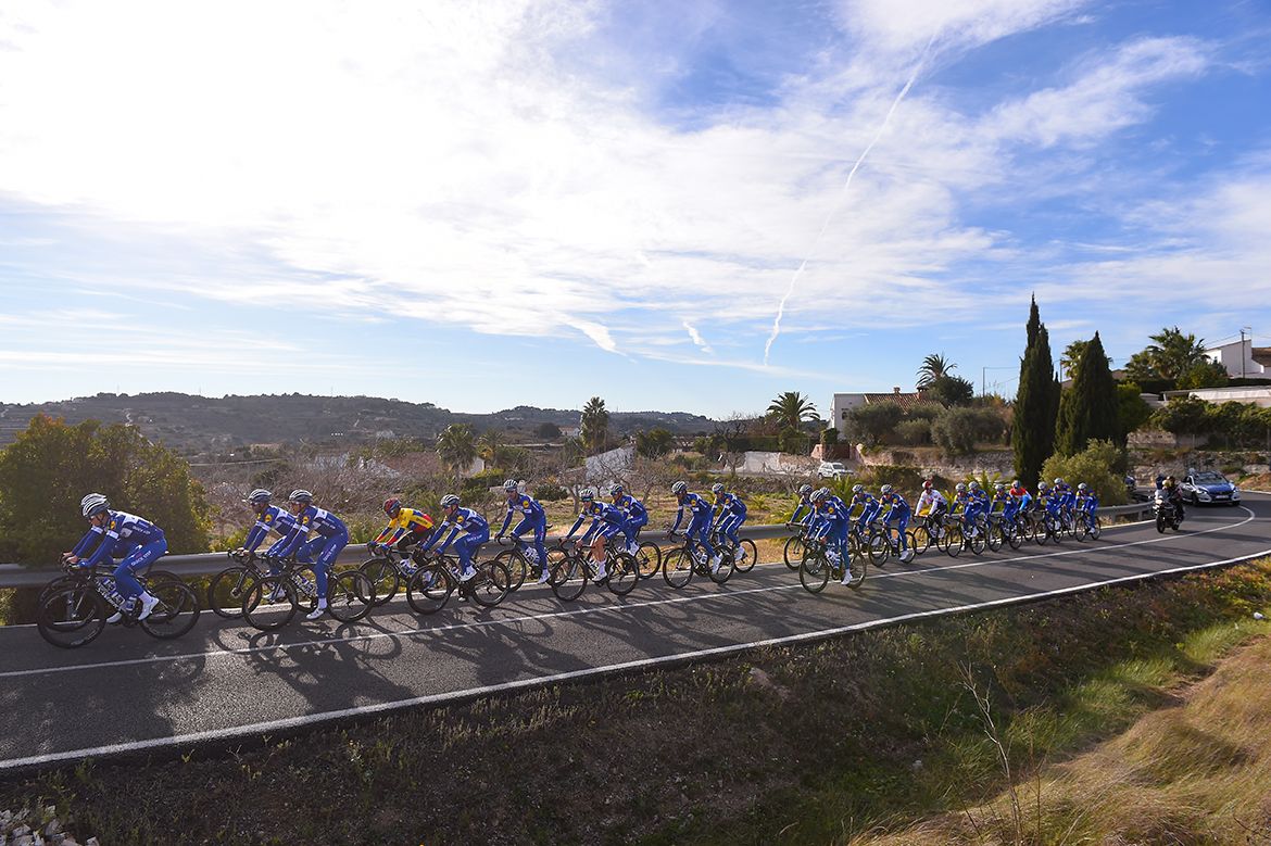 Quick-Step Floors during their training camp in Calpe
