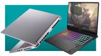 Acer Predator Triton 14 and HP Omen Transcend 14 gaming laptops